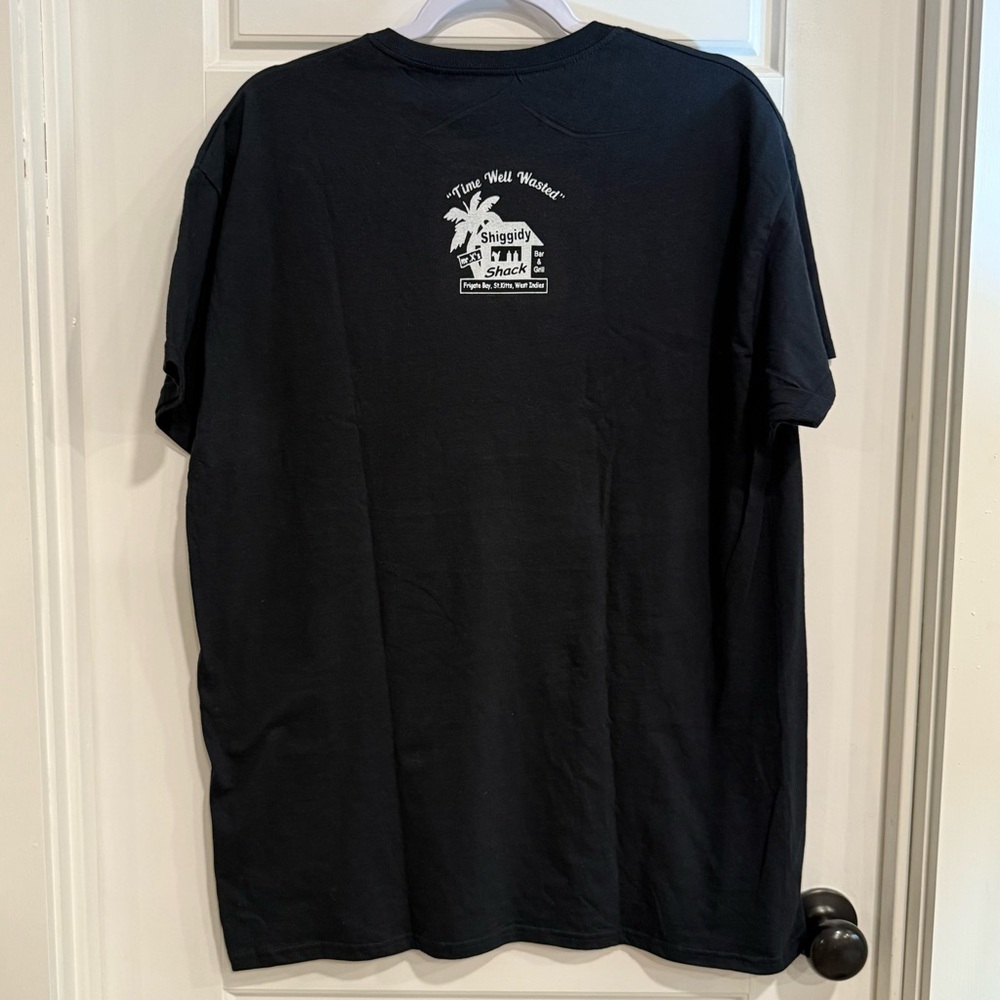 Mr. X’s Shiggidy Shack “Time Well Wasted” Black Graphic Tee — Size L - Picture 4 of 4